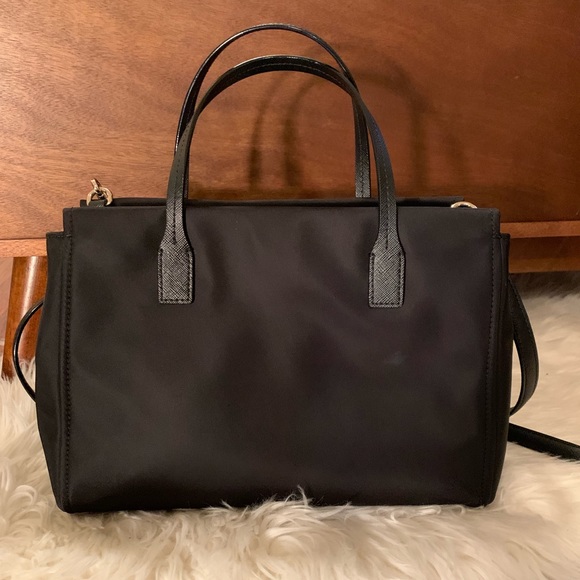 Kate Spade ♣️ Nylon Black Crossbody & Wallet - Picture 2 of 8